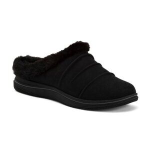 CLARKS Wide Breeze Willow Cozy Comfort Slide On Shoes